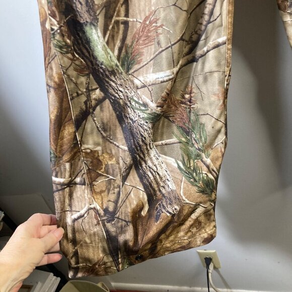 Mens Vintage Mad Dog Gear Camo Mesh Lined Hunting Pants Realtree M - Picture 4 of 11